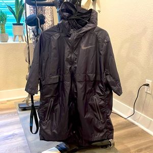XL Purple Nike Running Full-Zip Training Rain Hooded T-Shirt